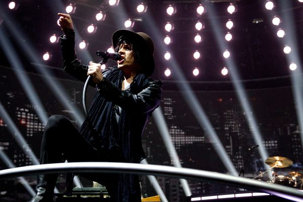 Indochine en concert à Douai, en mars 2014 