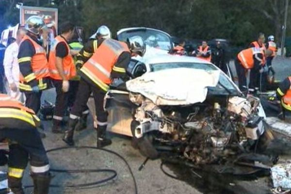 Lors de l'accident en 2012.