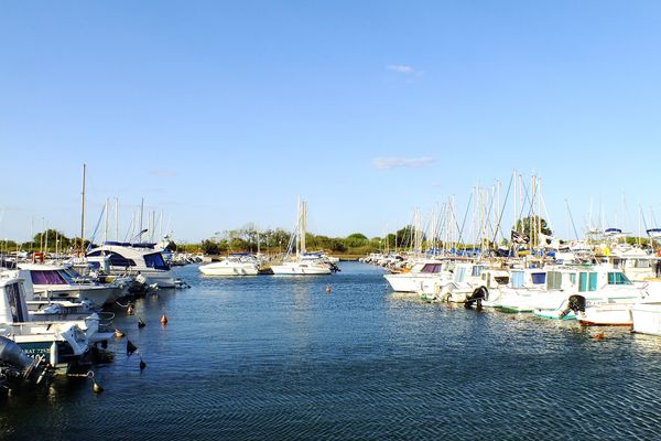 Treize bateaux ont été sortis de l'eau sur les rives de l'Orb et stockés sur le port de Sérignan - Image d'illustration.