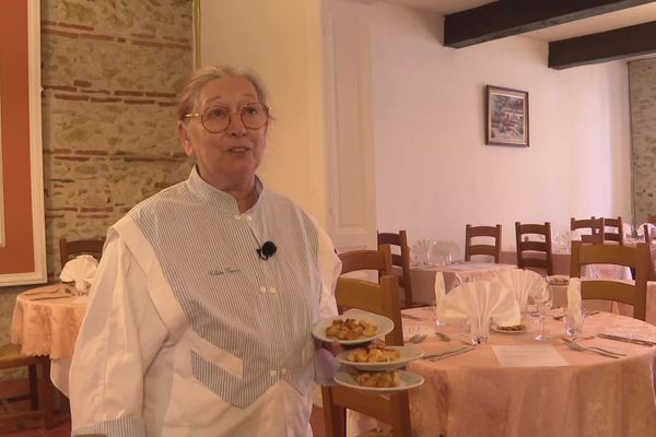 A 74 ans, Colette Caron a du reprendre les rênes de son restaurant.