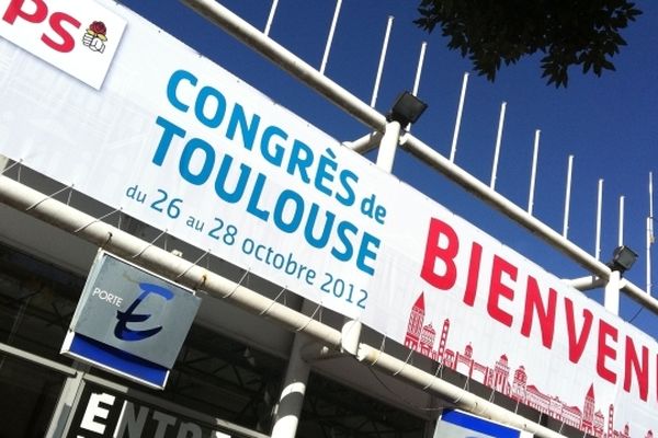 Le congrès du PS se tient au Parc des Expos de Toulouse