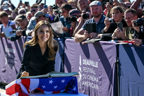 Natalie Portman sur les fameuses planches de Deauville à l'occasion de la 50ᵉ édition Festival du Cinéma Américain de Deauville.