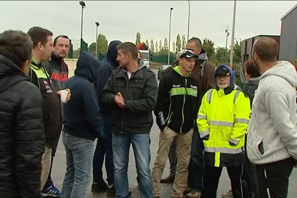 Grève du ramassage des ordures à Nevers