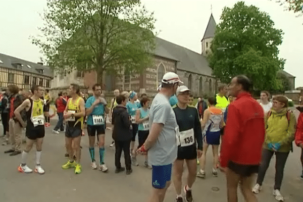 La première étape des foulées cauchoises s'est déroulée à 10 heures à Allouville Bellefosse.