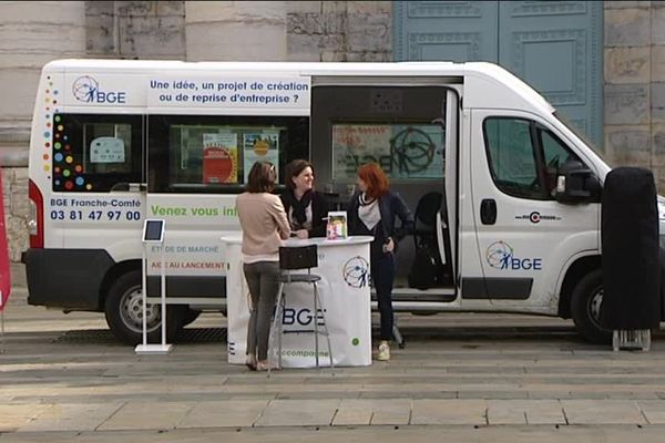 Le camion de BGE : l'itinérance au service de la création d'entreprises  