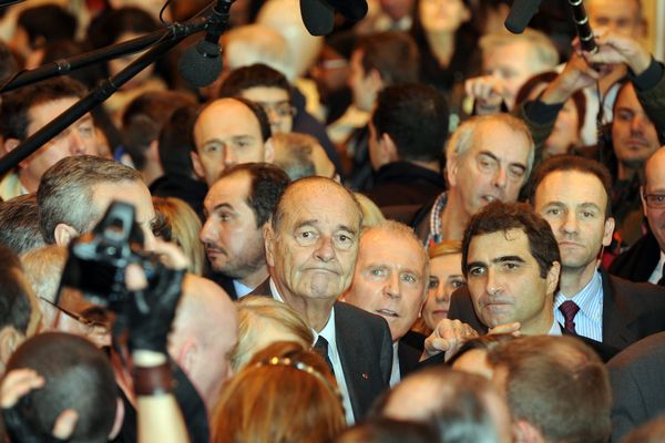 Jacques Chirac au Salon de l'Agriculture en 2011.