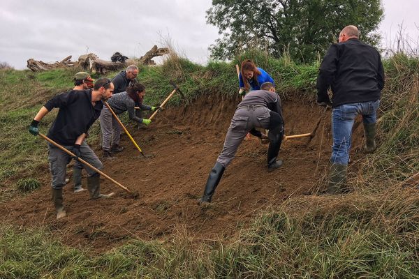 Travaux de terrassement vers Dole