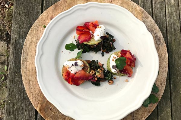 La recette de Gravlax de truite au gin à la Séguinière avec Grégory Cuilleron