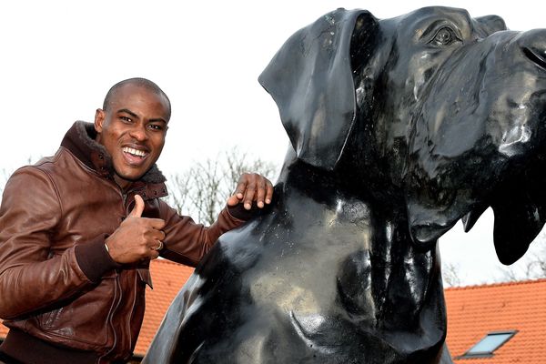 Vincent Enyeama, gardien des Dogues (9 décembre 2014 à Luchin)