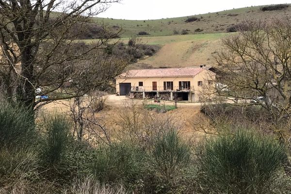 La ferme Bordeneuve à Laurac dans l'Aude.