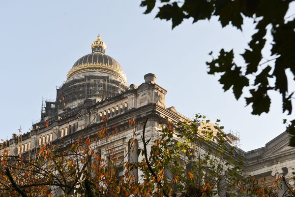 Le palais de justice de Bruxelles. 