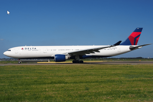 L'Airbus A330 de la compagnie Delta Airlines n'a jamais pu décoller de Las Vegas aux Etats-Unis.