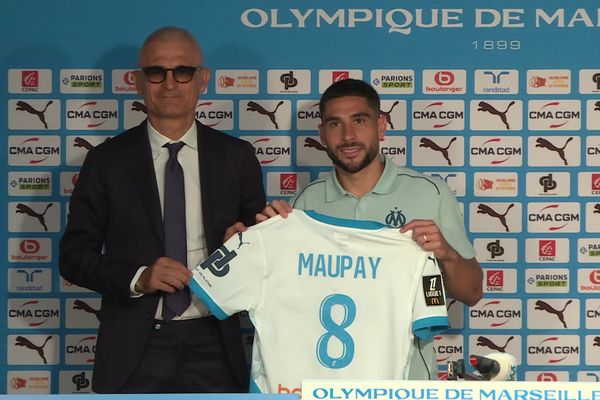 L'attaquant Neal Maupey, ancien Niçois va faire son premier match ce samedi 14 septembre au Vélodrome sous les couleurs de l'OM face à son club formateur, l'OGC Nice.