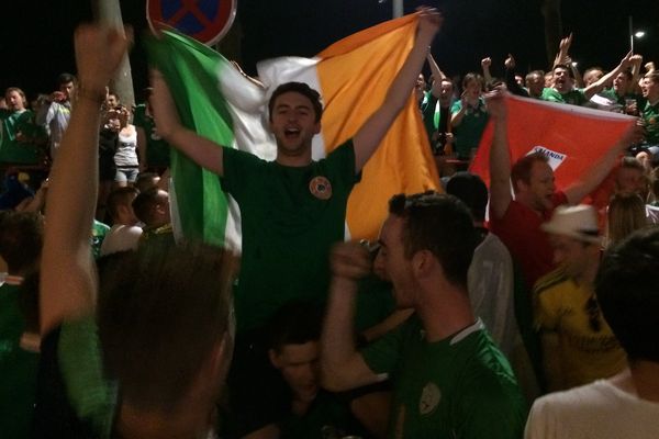 Les chants irlandais ont retentis toute la soirée dans le Vieux Lyon.