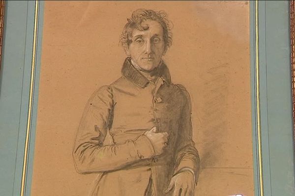 Le Comte Molé était secrétaire d'Etat au XIXème siècle et a été immortalisé par Ingres en 1833.