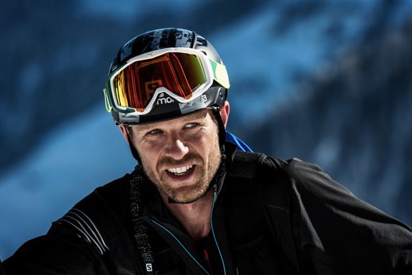 François d'Haene, ici lors de la Pierra Menta 2018, se serait blessé en ski.