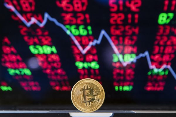 Représentation de la crypto monnaie Bitcoin