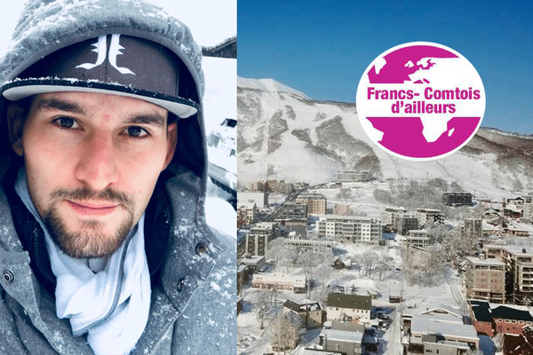 Joffrey Villa vit au Japon, dans une station de ski. 