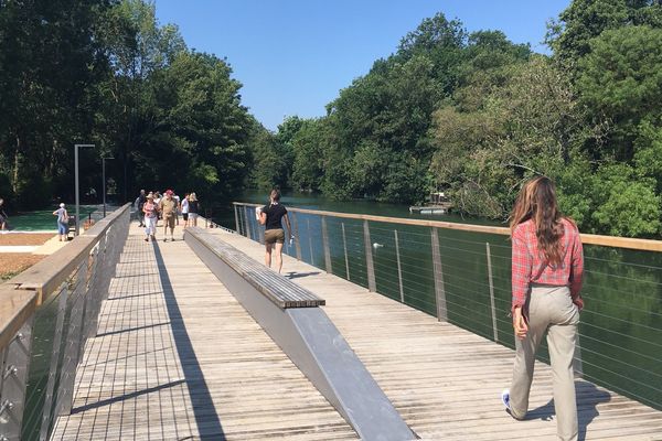 Les nouveaux aménagements de l'îlot Tison à Poitiers ont été inaugurés ce dimanche.