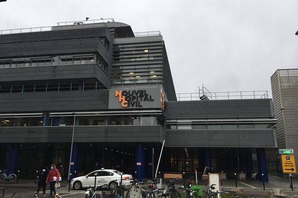 Le Nouvel Hôpital civil (NHC), composante des Hôpitaux universitaires de Strasbourg (HUS).