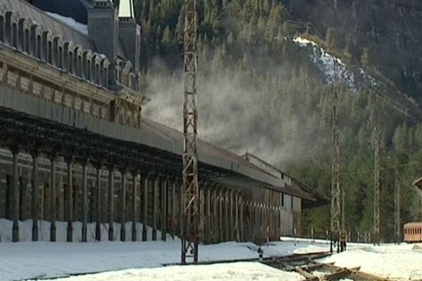 La gare de Canfranc en Espagne