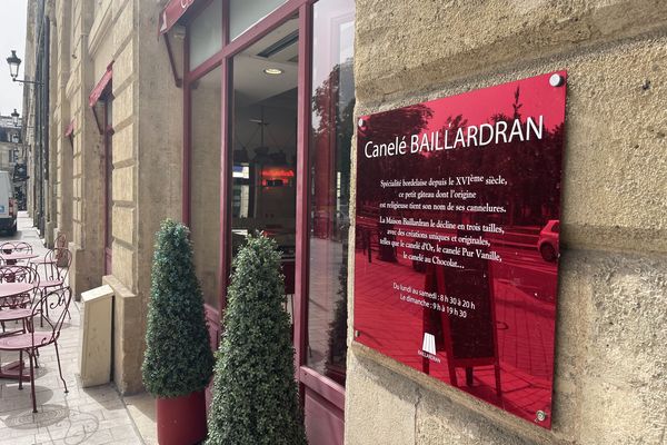 La boutique Baillardran de la place Gambetta, à Bordeaux.