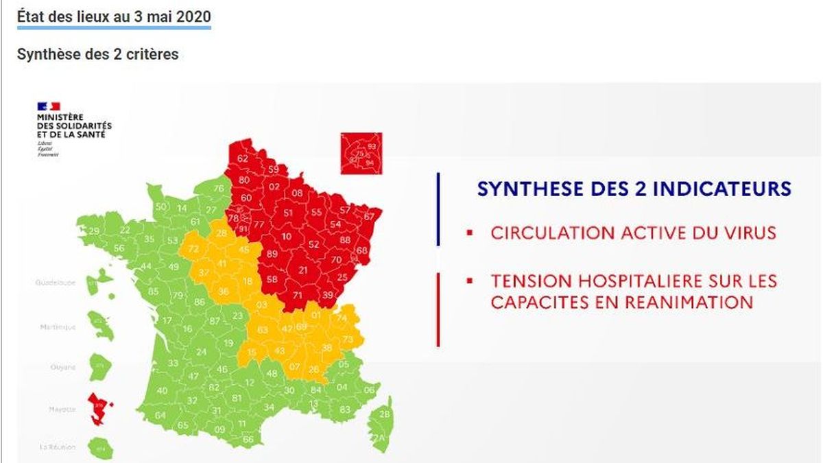 Carte Du Deconfinement L Allier Le Cantal Et La Haute Loire Ecrivent A Olivier Veran Pour Passer Au Vert