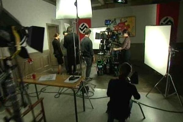 Un atelier de reconstitution de scènes de film par les étudiants de l'école Louis Lumière