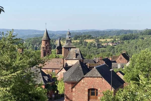 Collonges-la-Rouge en Corrèze. 