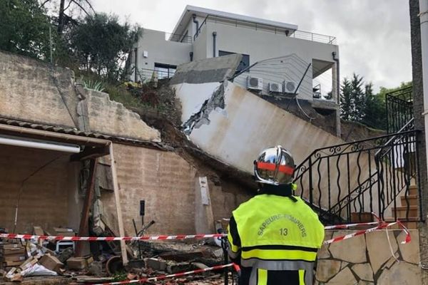 Une résidence menacée d'effondrement a dû être évacuée à Allauch.