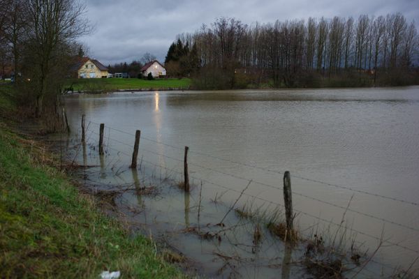 La Haute-Saône soumise à un fort risque d'inondations. Image d'illustration.