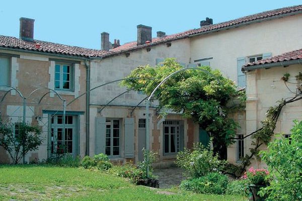 La maison natale de François Mitterrand à Jarnac, en Charente.