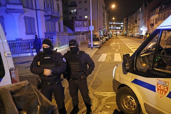 La rue du Lazaret à Strasbourg Neudorf où a été abattu Cherif Chekatt, jeudi 13 décembre