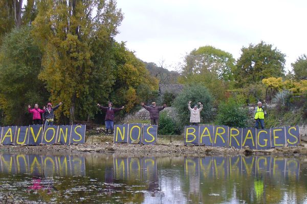 Un collectif d'associations de Tonnerre se bat contre l'effacement de deux barrages 