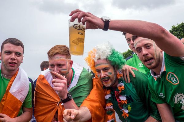 Les supporters irlandais débarquent à Lille avec une solide réputation de joyeux lurons !