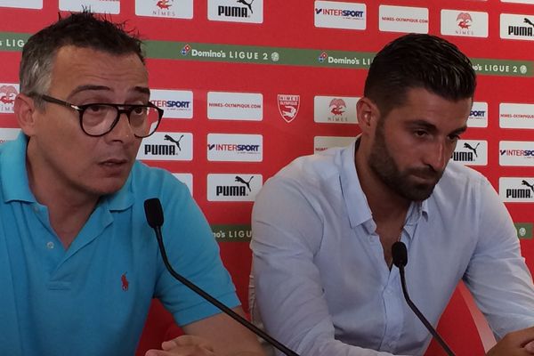 Pierrick Valdivia, 29 ans a signé au Nîmes Olympique en tant que milieu de terrain, jusqu’en juin 2020 - 13 juin 2017