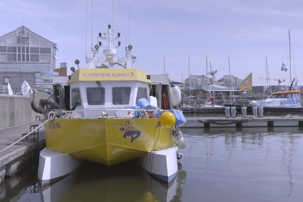 Le cinquième élément, bateau de pêche de Florent à Dunkerque