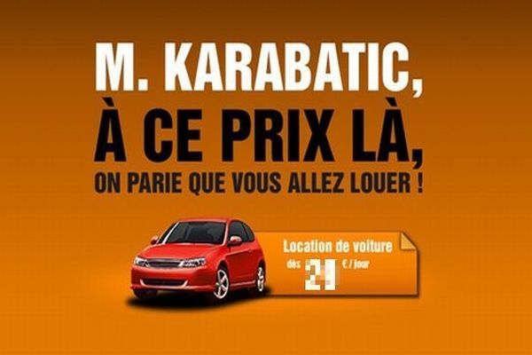 Publicité du loueur Sixt assignée en référé par Nikola Karabatic