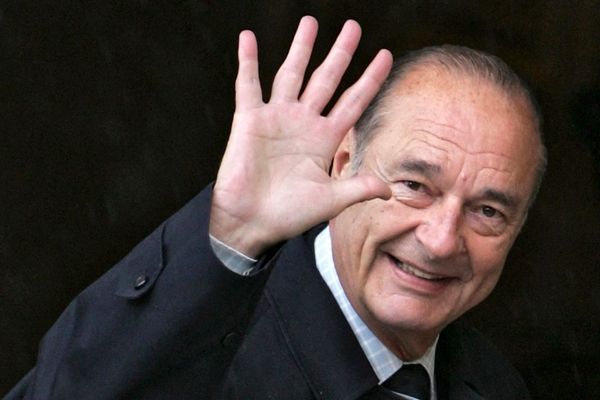 Le président de la République française Jacques Chirac lors d'un G8 à Saint-Pétersbourg, en Russie, le 17 juillet 2006