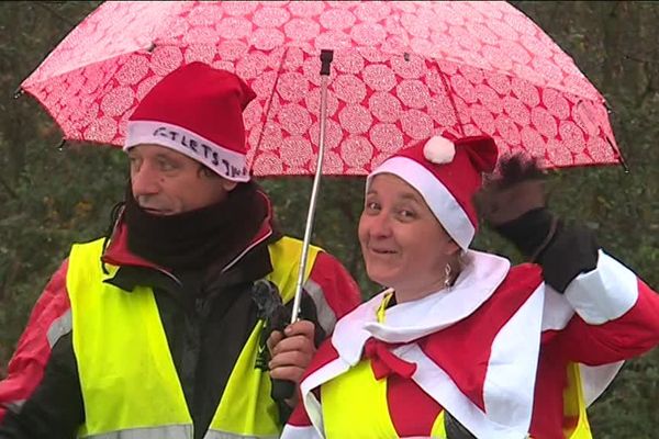 Les Gilets Jaunes à La Crèche le 9 décembre 2018