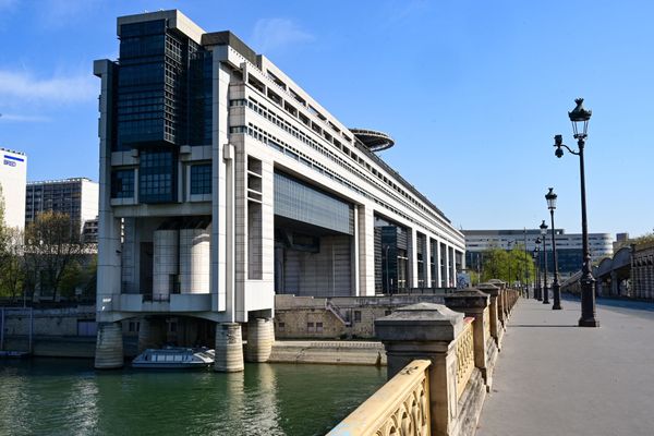 Le ministère des Finances à Paris-Bercy