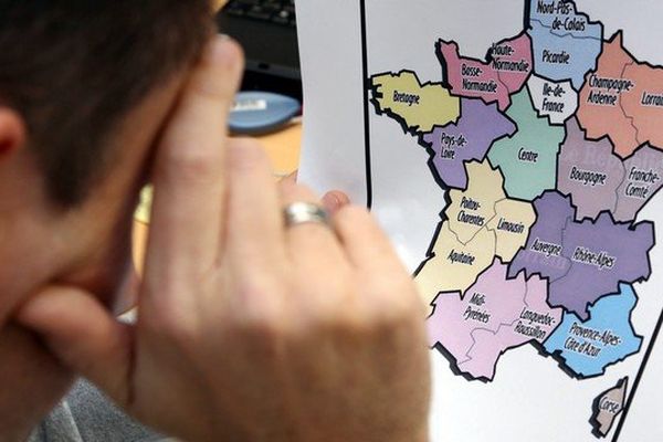 L'Assemblée Nationale adopte aujourd'hui la nouvelle carte des régions (illustration).
