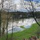 Fresney-le-Puceux, commune du Calvados inondée, jeudi 9 janvier 2025.