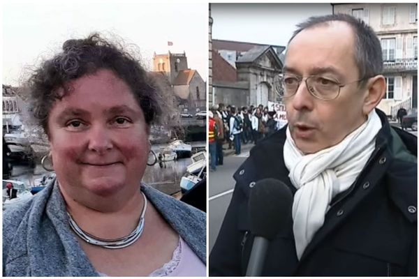 Le médecin Eric Loupiac et l'aide-soignante Patricia Boulak, tous les deux décédés de la Covid lors de l'exercice de leur métier