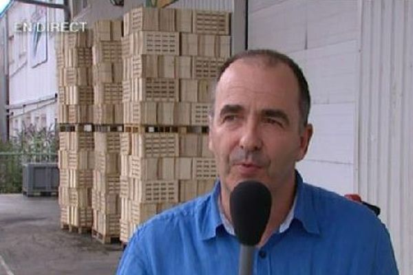 Bruno Colin, directeur de la coopérative Végafruits