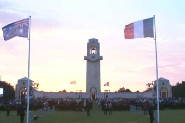 Les cérémonies de l'Anzac Day débuteront jeudi 25 avril à 5h30 du matin au Mémorial de Villers-Bretonneux dans la Somme