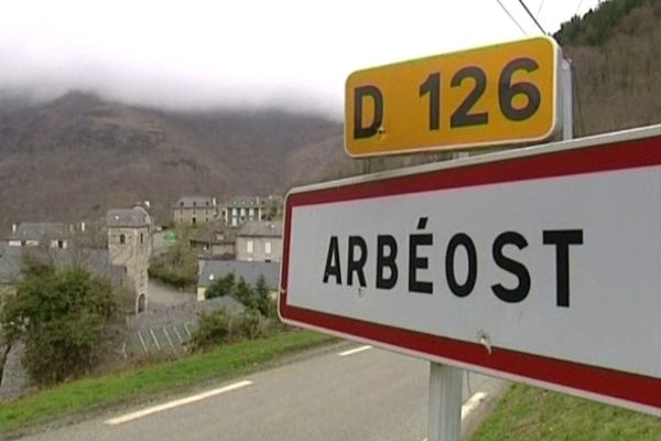 Arbéost, petit village des Hautes-Pyrénées.