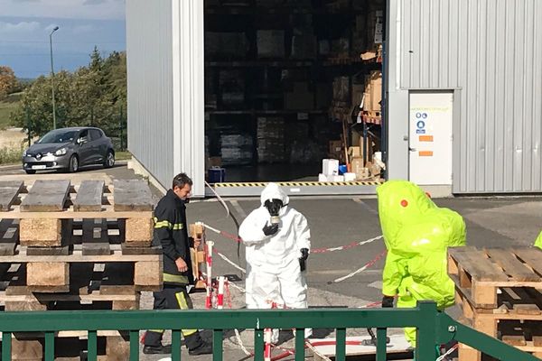 Le laboratoire Mériel a été évacué jeudi 17 octobre après la fuite d'un produit chimique