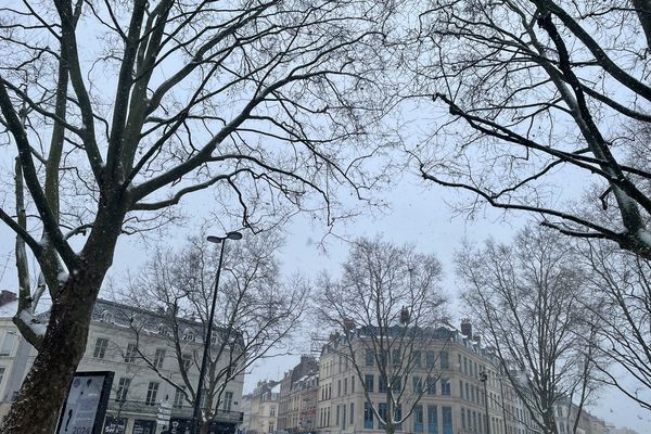 Le ciel de neige de Lille