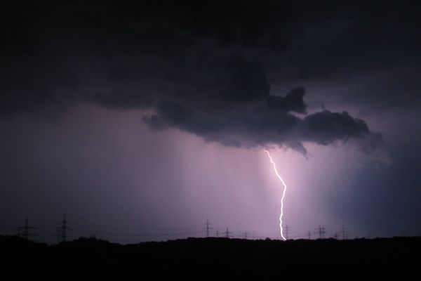 Ondées à caractère orageux dans la nuit sur la Seine-Maritime